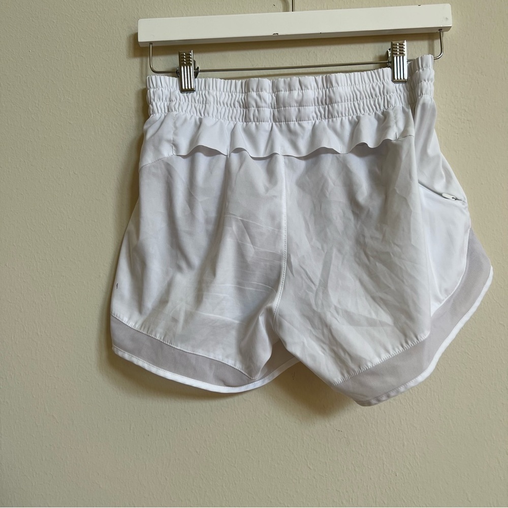 Athleta Mesh Racer Run 4" Shorts - Picture 5 of 6